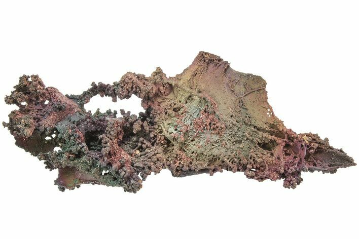 Vibrant, Iridescent Hematite After Goethite Formation - Georgia #209835